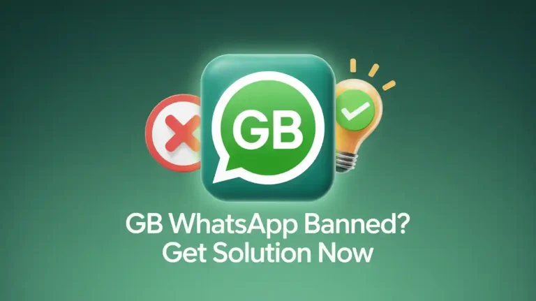GB WHATSAPP BANNED SOLUTION