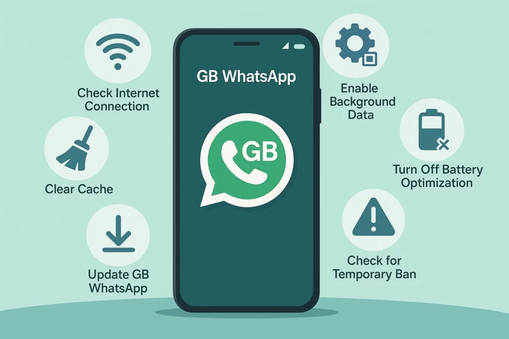 How to Fix GB WhatsApp Not Sending or Receiving Messages