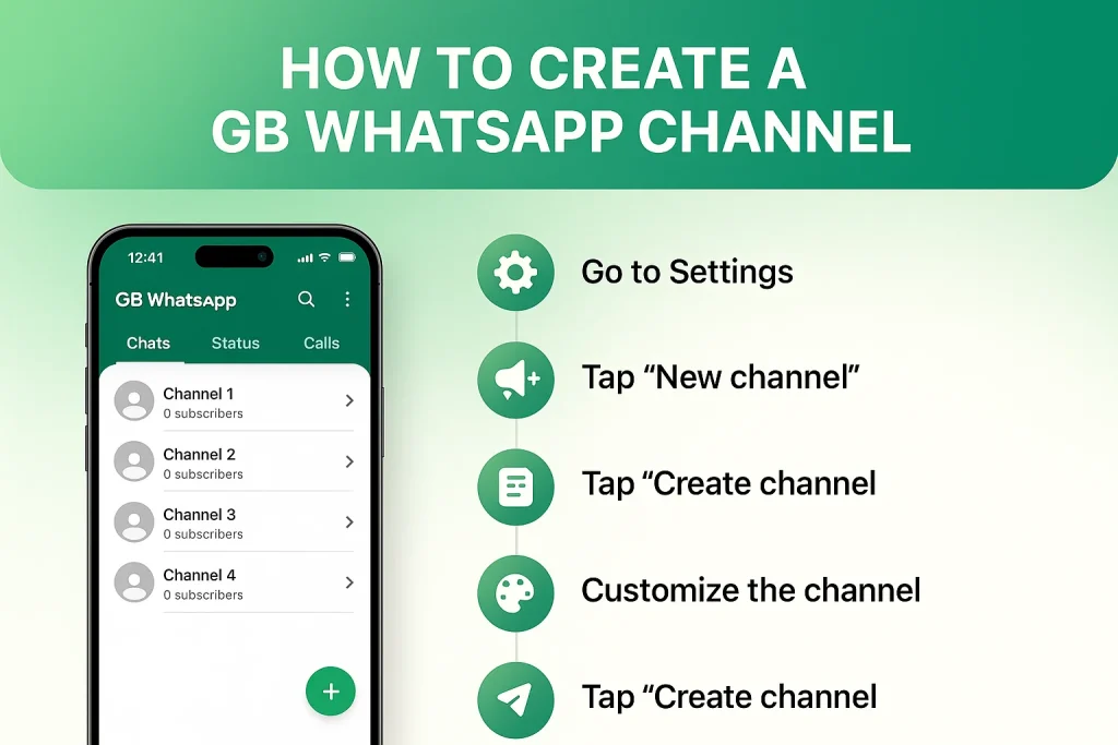 How to Create a GB WhatsApp Channel