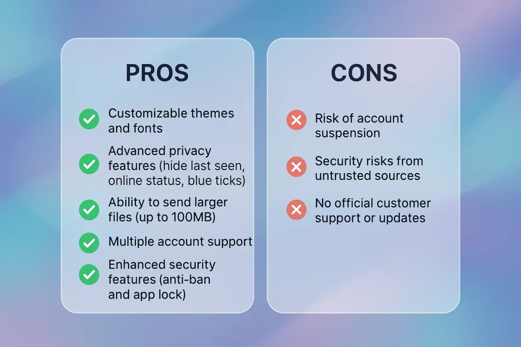 pros-cons-of-red-whatsapp-apk